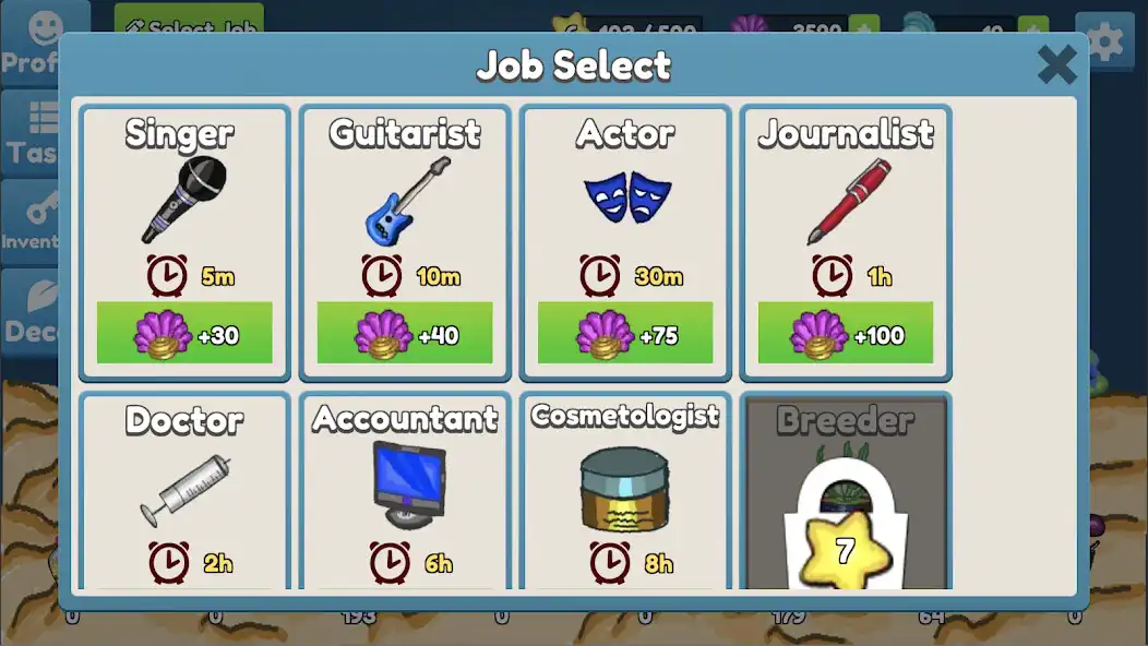 Play Tamagotchi mysterious fish as an online game Tamagotchi mysterious fish with UptoPlay