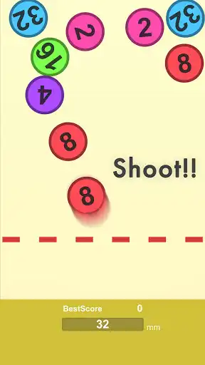 Play TamaMerge 2048 merge balls : number puzzle game as an online game TamaMerge 2048 merge balls : number puzzle game with UptoPlay
