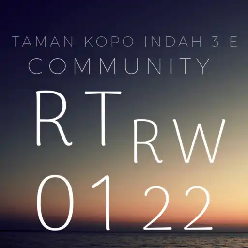 Play Taman Kopo 3E RT01 RW022 APK