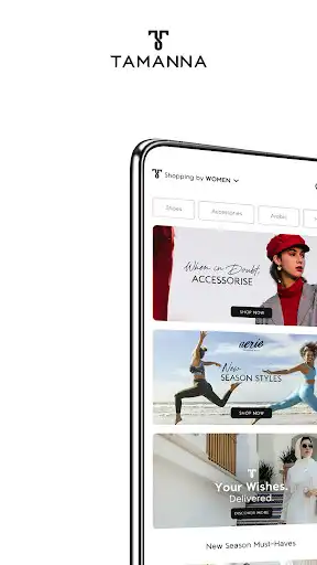 Play TAMANNA: Shop Fashion  Beauty  and enjoy TAMANNA: Shop Fashion  Beauty with UptoPlay