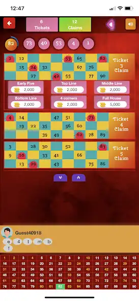 Play Tambola- 90 Balls Bingo/Housie as an online game Tambola- 90 Balls Bingo/Housie with UptoPlay