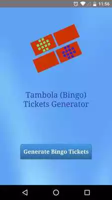 Play Tambola (Bingo) ticket generator