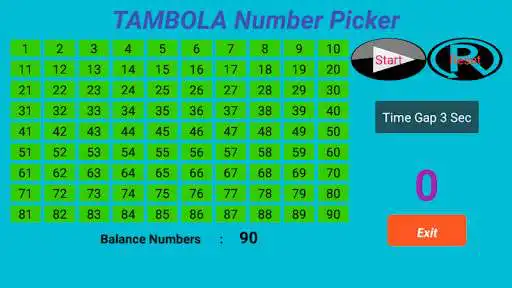 Play Tambola Number Picker Automatic