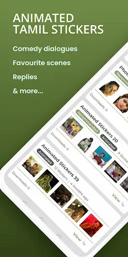 Play Tamil Animated Stickers  and enjoy Tamil Animated Stickers with UptoPlay