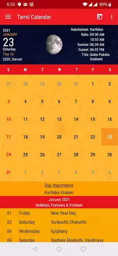 Play Tamil Calendar 2022 as an online game Tamil Calendar 2022 with UptoPlay