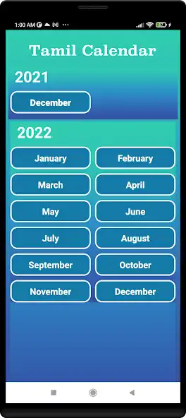 Play Tamil Calendar English 2022 as an online game Tamil Calendar English 2022 with UptoPlay