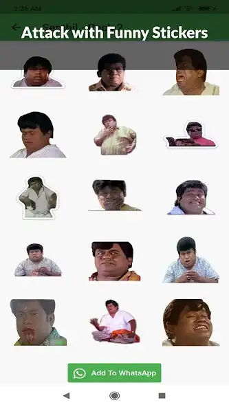 Play Tamil Comedian 700+ Stickers as an online game Tamil Comedian 700+ Stickers with UptoPlay