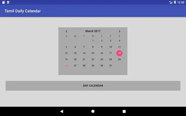 Play Tamil Daily Calendar