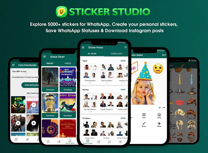 Play Tamil  English Animated WhatsApp Stickers 2021  and enjoy Tamil  English Animated WhatsApp Stickers 2021 with UptoPlay