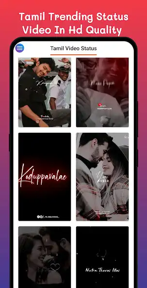 Play Tamil FullScreen Status Videos  and enjoy Tamil FullScreen Status Videos with UptoPlay