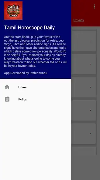 Play Tamil Horoscope Daily 2023 as an online game Tamil Horoscope Daily 2023 with UptoPlay