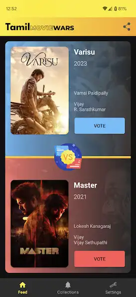 Play Tamil Movie Wars as an online game Tamil Movie Wars with UptoPlay