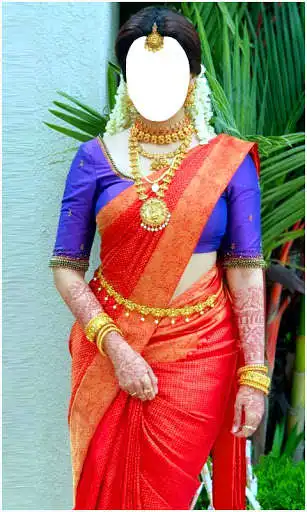 Play Tamilnadu Sarees Photo Montage as an online game Tamilnadu Sarees Photo Montage with UptoPlay