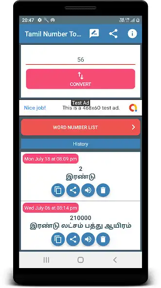 Play Tamil Number To Word Convertor  and enjoy Tamil Number To Word Convertor with UptoPlay