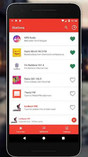 Play Tamil online FM Radios  and enjoy Tamil online FM Radios with UptoPlay