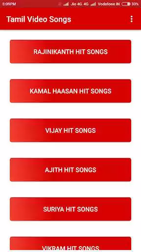 Play Tamil Songs Video