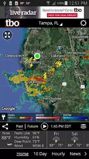 Play APK Tampa Bay weather from tbo  and enjoy Tampa Bay weather from tbo with UptoPlay com.tbo2.android.weather