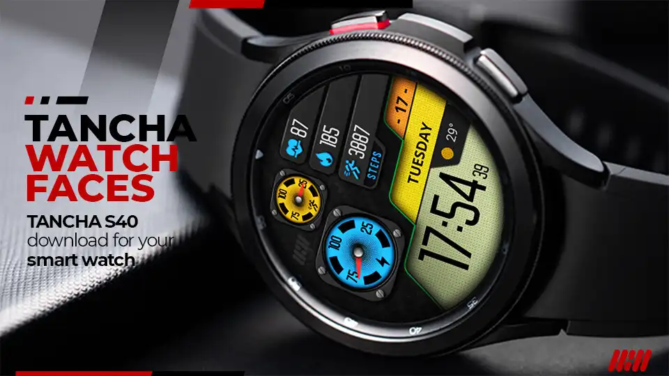 Play Tancha S40 Digital Watch Face  and enjoy Tancha S40 Digital Watch Face with UptoPlay