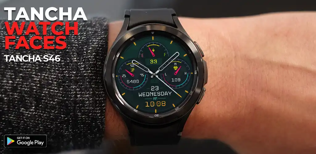 Play Tancha S46 Hybrid Watch Face as an online game Tancha S46 Hybrid Watch Face with UptoPlay