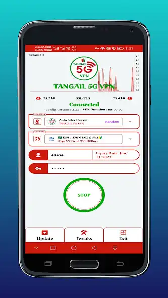 Play TANGAIL 5G VPN as an online game TANGAIL 5G VPN with UptoPlay