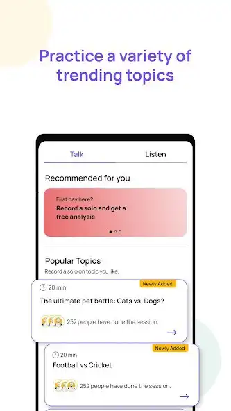 Play Tangibl: Conversation practice as an online game Tangibl: Conversation practice with UptoPlay