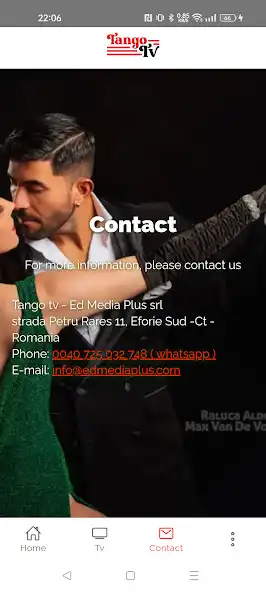 Play Tango TV as an online game Tango TV with UptoPlay