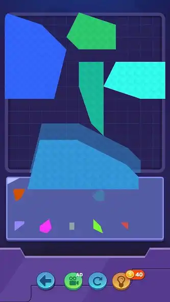 Play Tangram Triangle Block Puzzle  and enjoy Tangram Triangle Block Puzzle with UptoPlay