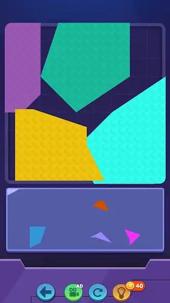 Play Tangram Triangle Block Puzzle as an online game Tangram Triangle Block Puzzle with UptoPlay