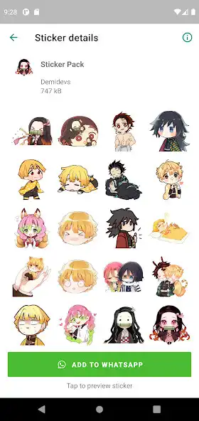 Play Tanjiro Kamado KNY Stickers Wh as an online game Tanjiro Kamado KNY Stickers Wh with UptoPlay