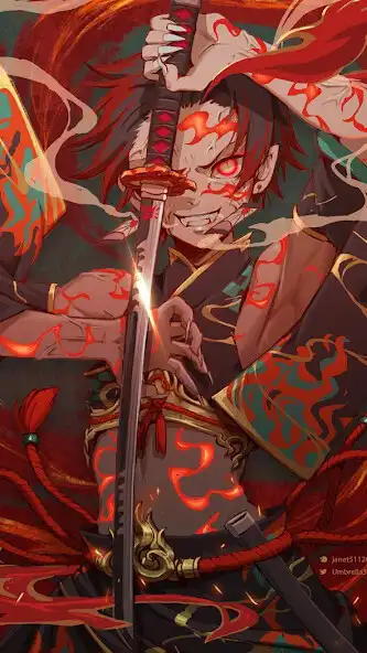 Play Tanjiro Wallpaper HD 4K  and enjoy Tanjiro Wallpaper HD 4K with UptoPlay