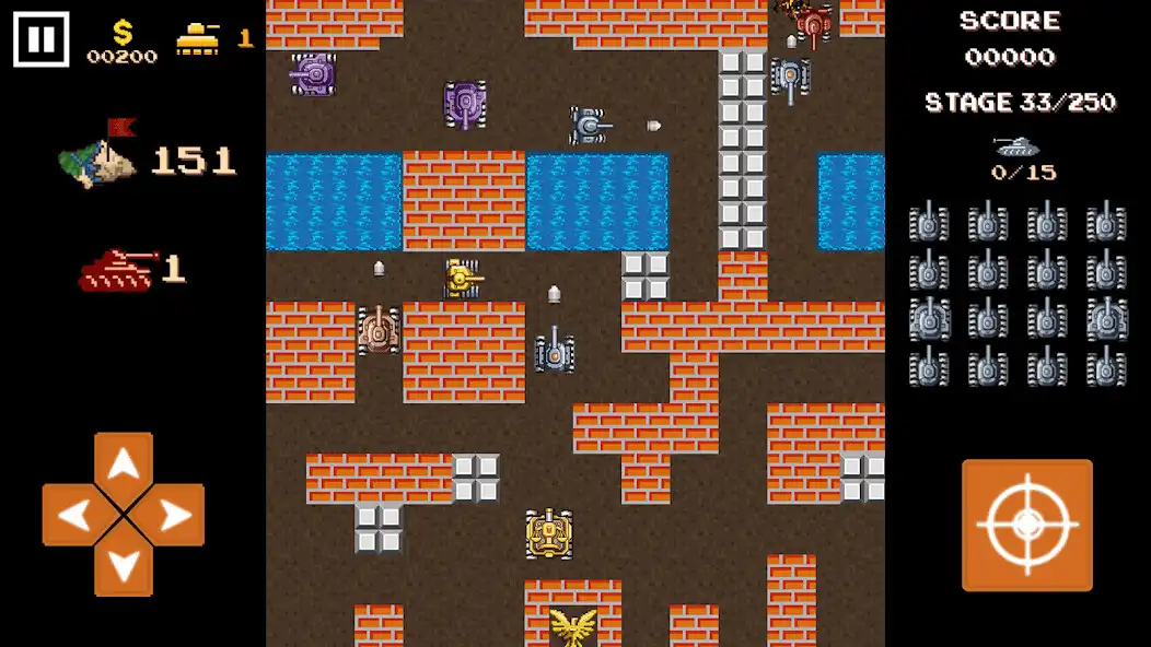 Play Tank 1990: Stars Battle Defense War Ace Hero as an online game Tank 1990: Stars Battle Defense War Ace Hero with UptoPlay