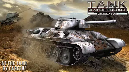 Play Tank 4x4 Offroad Simulator as an online game Tank 4x4 Offroad Simulator with UptoPlay