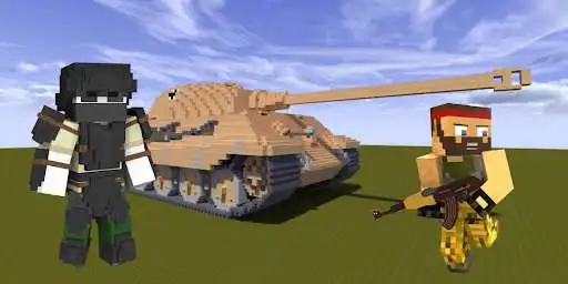 Play Tank Addon for Minecraft as an online game Tank Addon for Minecraft with UptoPlay