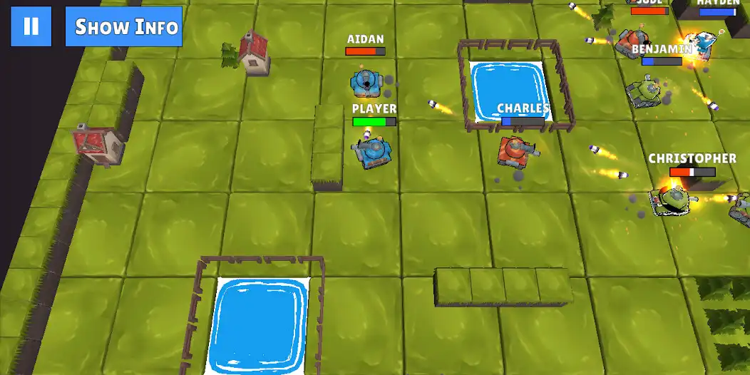 Play Tank Arena Offline as an online game Tank Arena Offline with UptoPlay