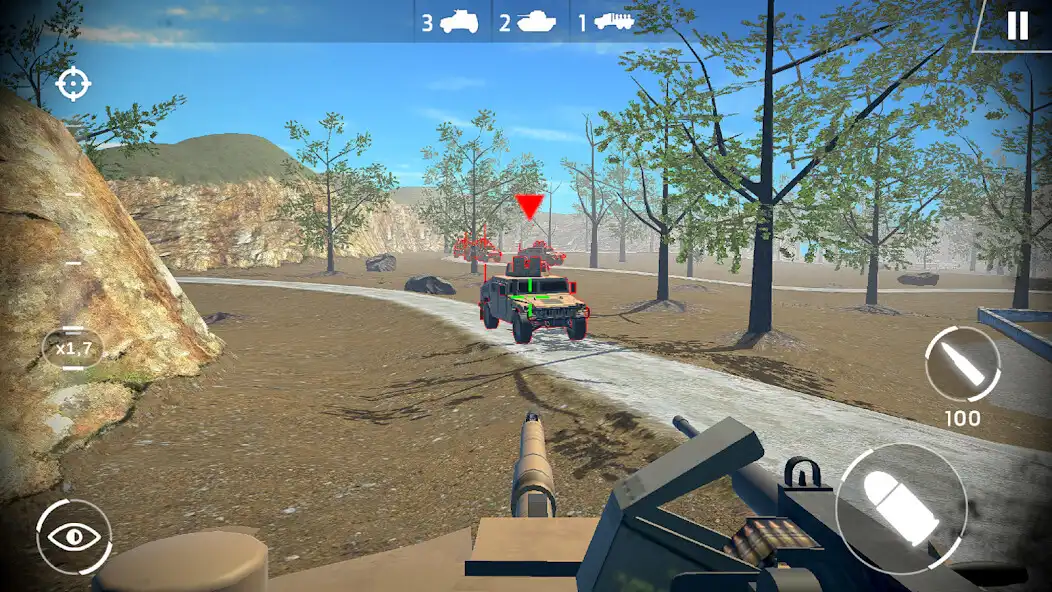 Play Tank Attack: 3D Shooting Game as an online game Tank Attack: 3D Shooting Game with UptoPlay
