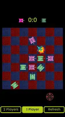 Play Tank Battle of Tic Tac Toe