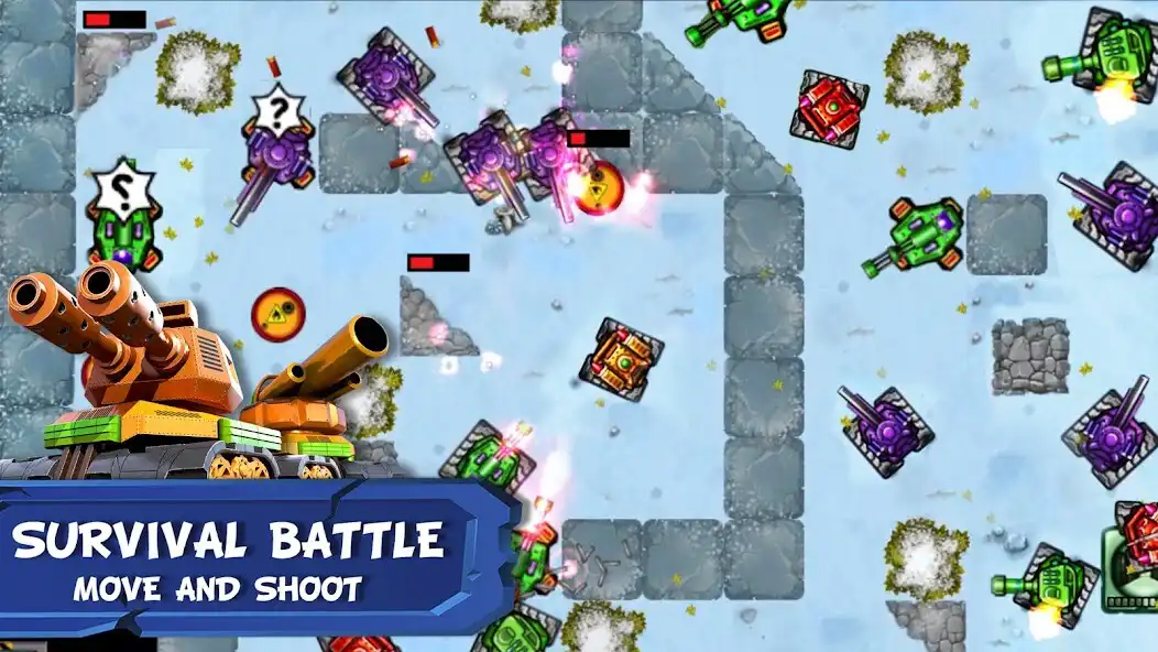 Play Tank Battles 2D  and enjoy Tank Battles 2D with UptoPlay