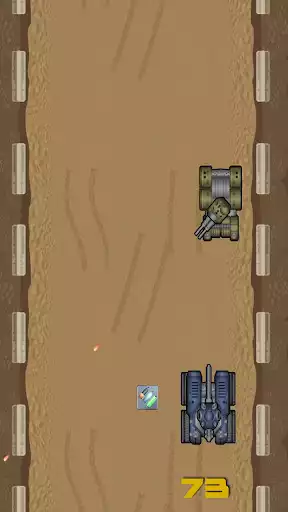 Play Tank battle as an online game Tank battle with UptoPlay