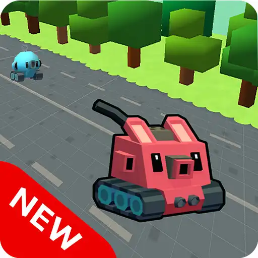 Play Tank Blocky Shoot War APK