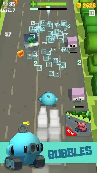 Play Tank Blocky Shoot War as an online game Tank Blocky Shoot War with UptoPlay