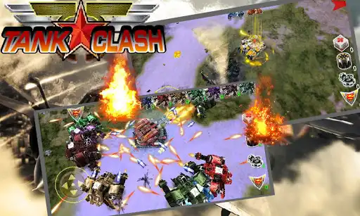 Play Tank Clash 3D as an online game Tank Clash 3D with UptoPlay