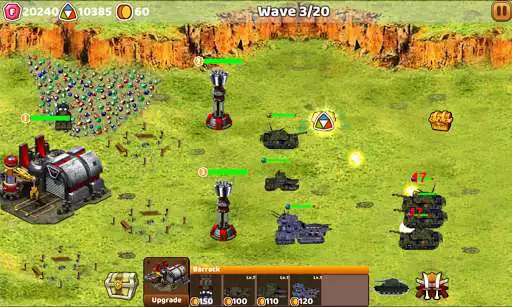 Play Tank Defend: Red Alert Command  and enjoy Tank Defend: Red Alert Command with UptoPlay