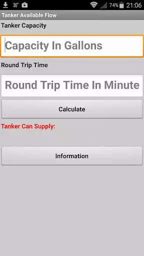 Play Tanker Flow Rate