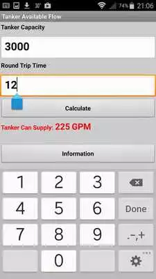 Play Tanker Flow Rate