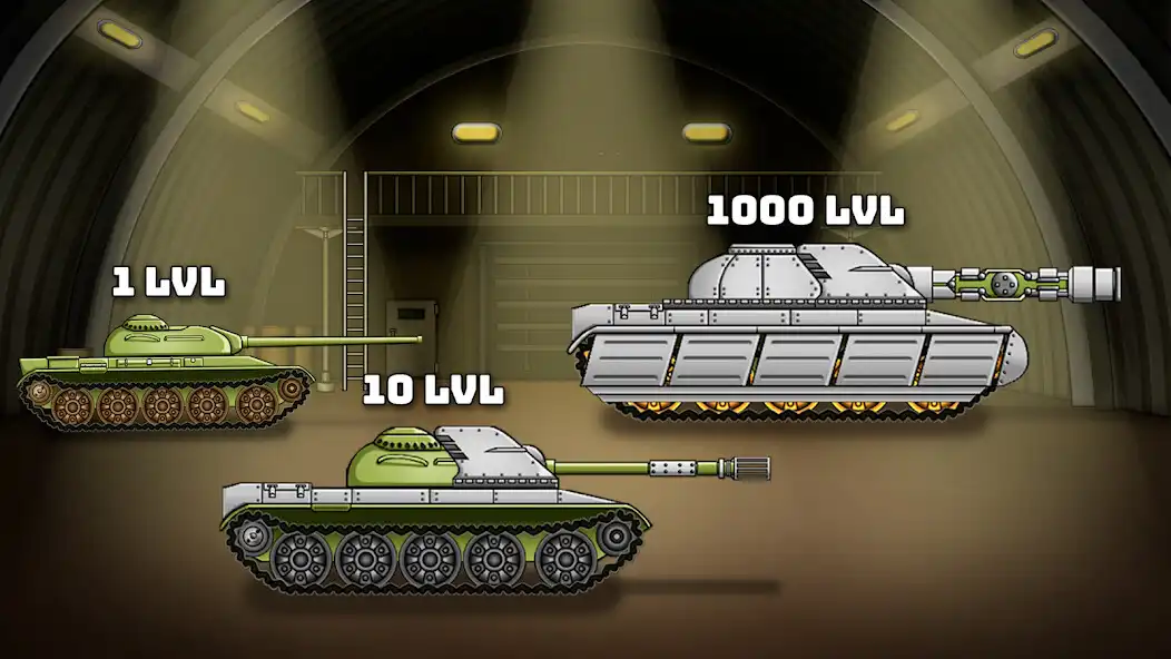 Play Tank Fury: Boss Battle 2D as an online game Tank Fury: Boss Battle 2D with UptoPlay