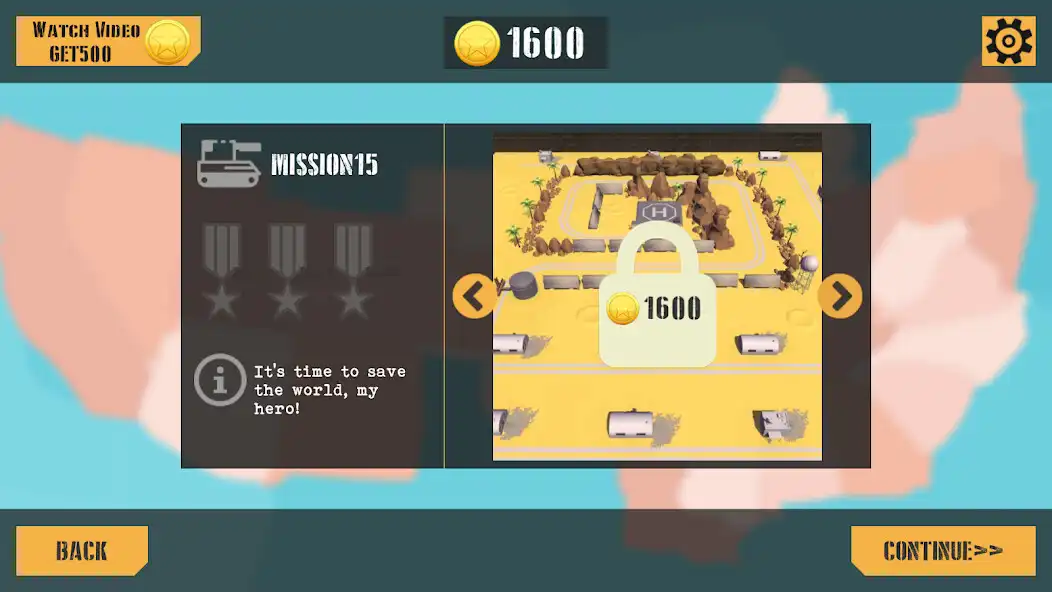 Play Tank Hero:Desert Fox as an online game Tank Hero:Desert Fox with UptoPlay