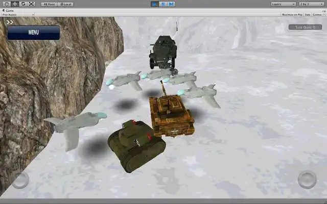 Play Tank Invasion: Ice Age