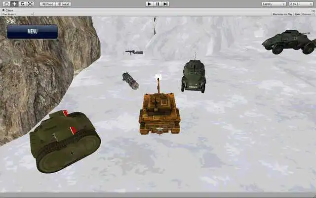 Play Tank Invasion: Ice Age