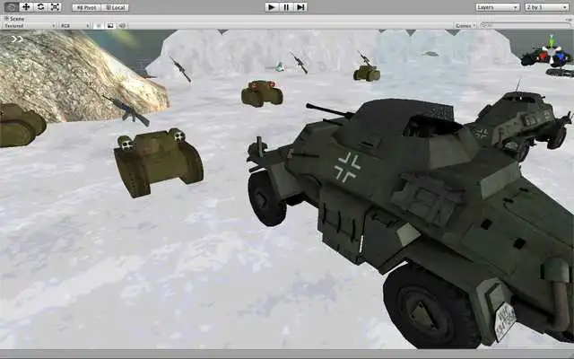 Play Tank Invasion: Ice Age
