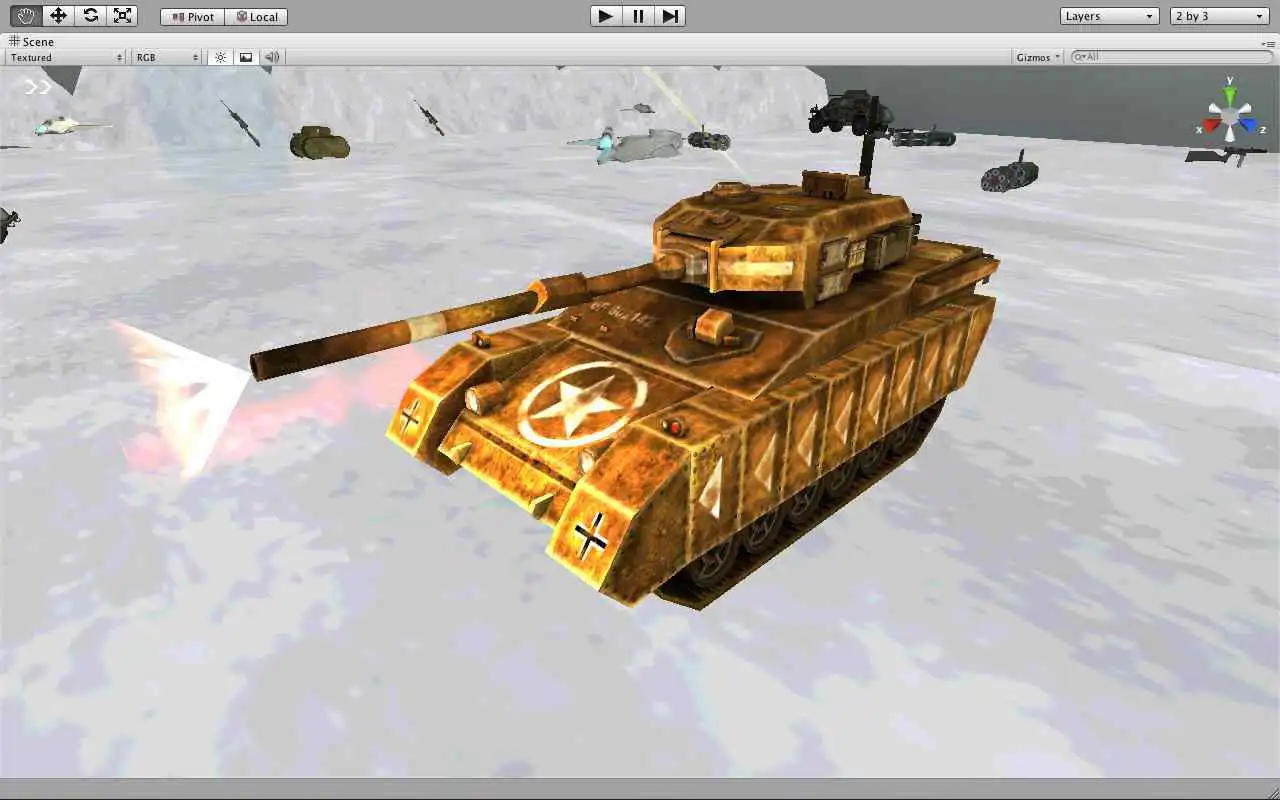 Play Tank Invasion: Ice Age